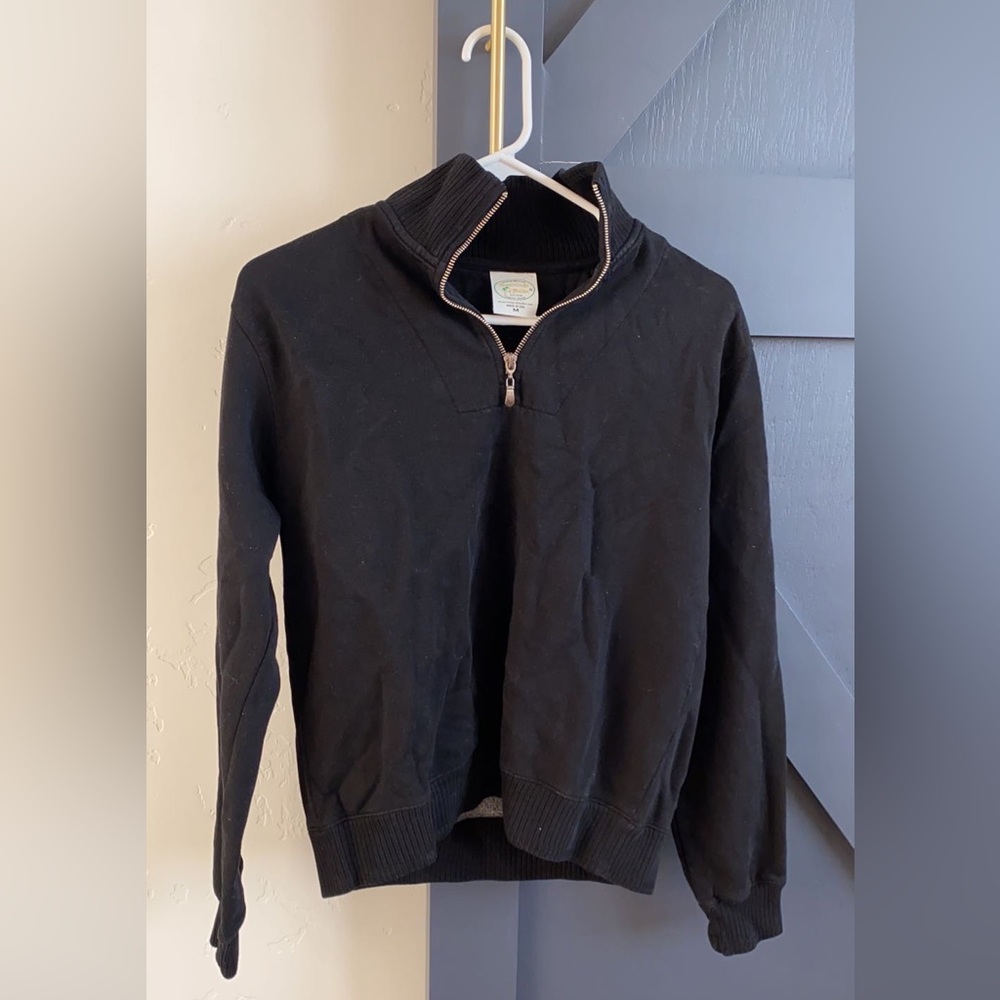 Thrifted quarter zip sweater